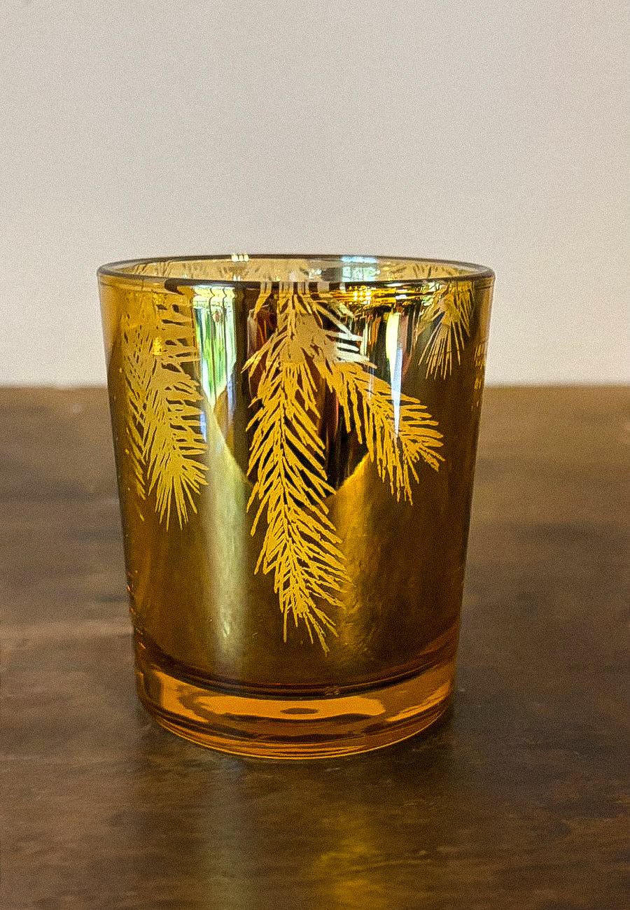 Frasier Fir Gilded Gold Poured Candle