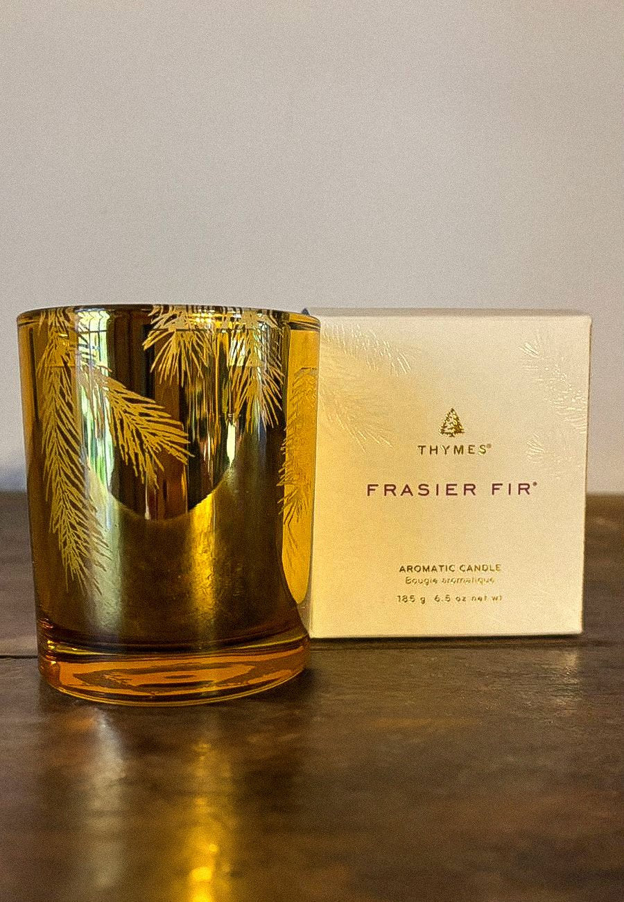 Frasier Fir Gilded Gold Poured Candle