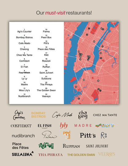 Red Dining Book | NYC 2026