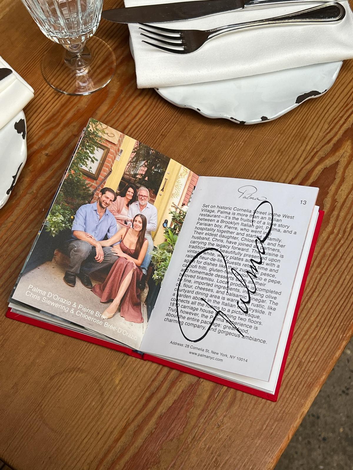 Red Dining Book | NYC 2026